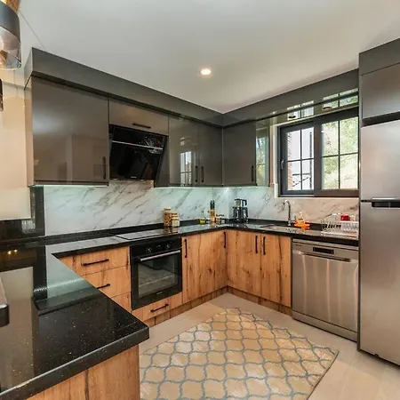 Villa Palmiye Jakuzi Ve Havuzlu Luks Tatil Evi - Ocekhomes