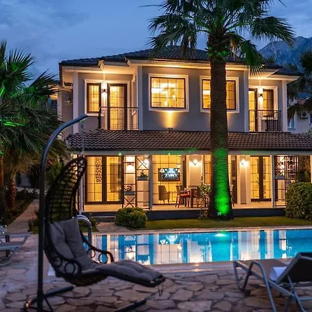 Villa Palmiye Jakuzi Ve Havuzlu Luks Tatil Evi - Ocekhomes